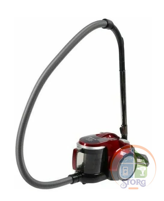 Пылесос SAKURA SA-8313R (Красный; Мощность 2200Вт; 3-ступ.система фильтрации;НЕРА-фильтр;Объем 2.5л)