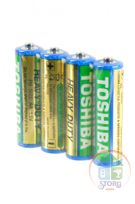 Элемент питания TOSHIBA Heavy Duty R6 SR4, в упак 40 шт
