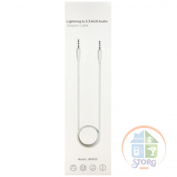 Кабель AUX 3.5 GL024MH iPhone 1м