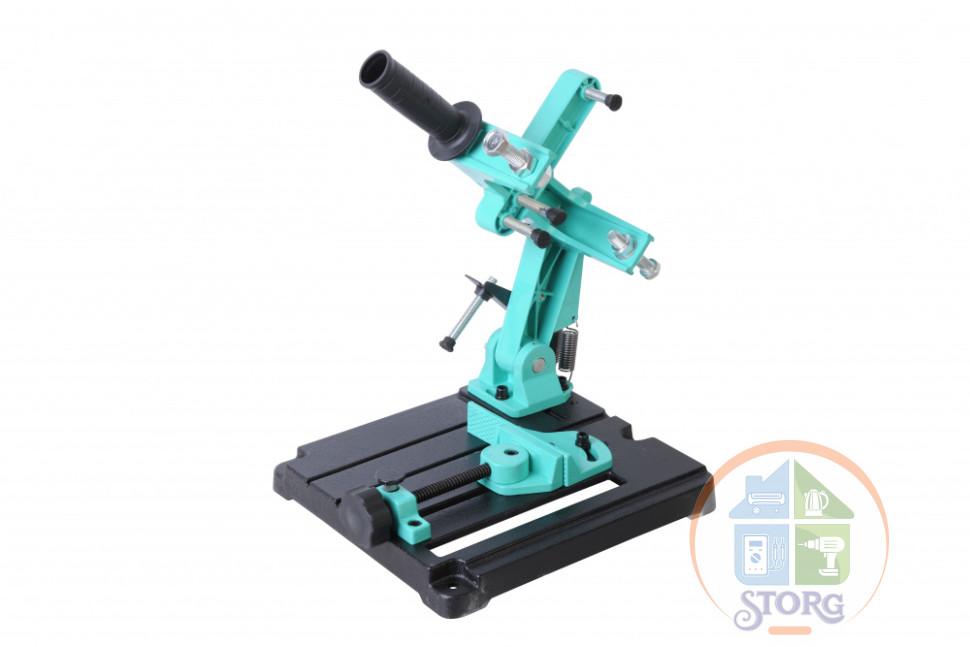 Стойка для крепления УШМ Sturm! 1093-AG-230, 150/180/230 мм, чугун. основание, быстрозаж. тиски