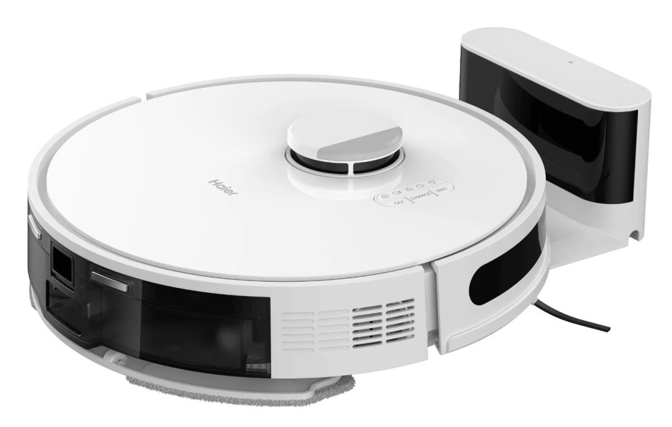 Робот-пылесос Haier HSR Care S3 5000 Па, Сухая и влажная уборка, навигация LiDAR + SLAM,