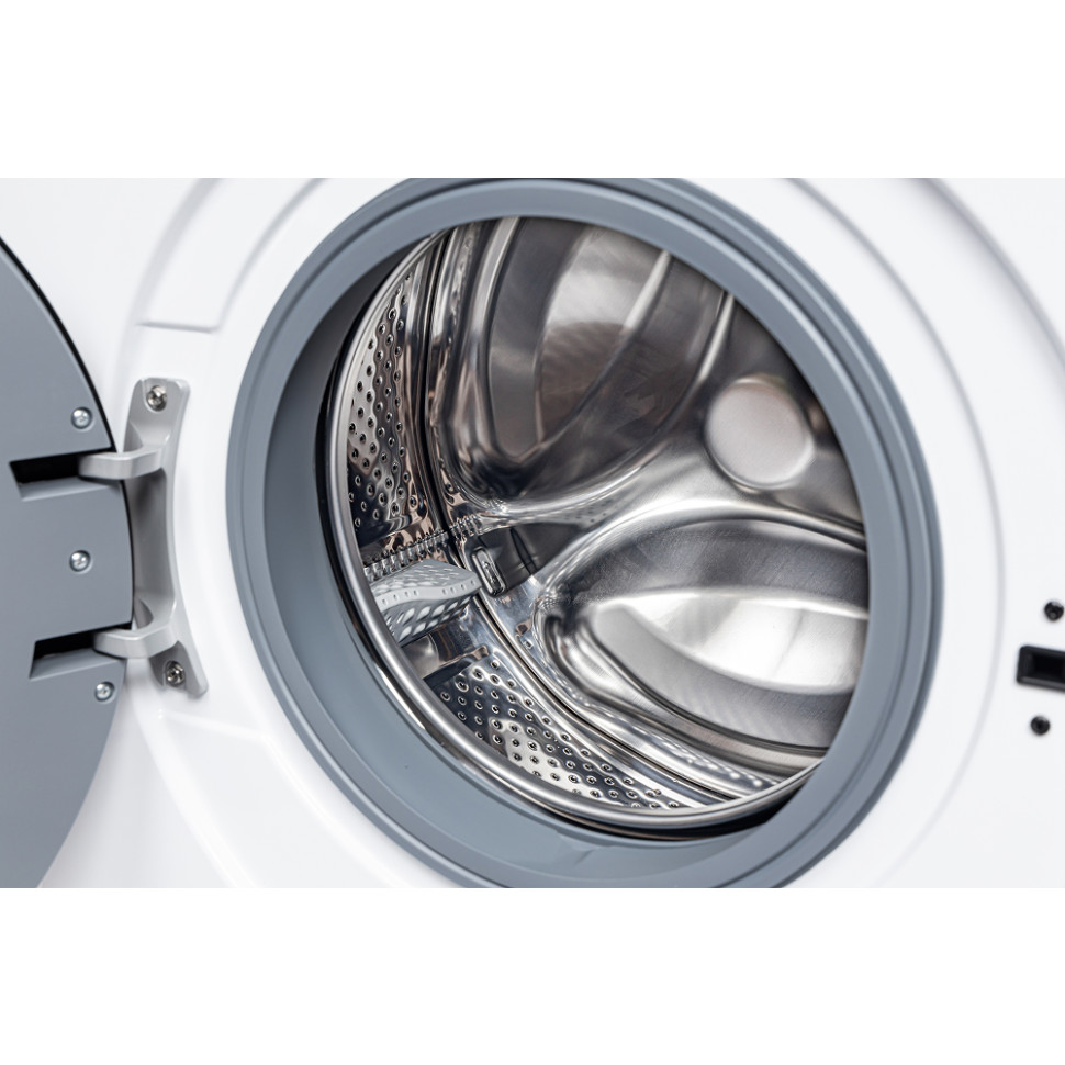 Стиральная машина Midea MF01712BS40/W, Белый, 7кг, инверт.мотор, пар,15 реж., 1200об/мин, 59,5х85х40