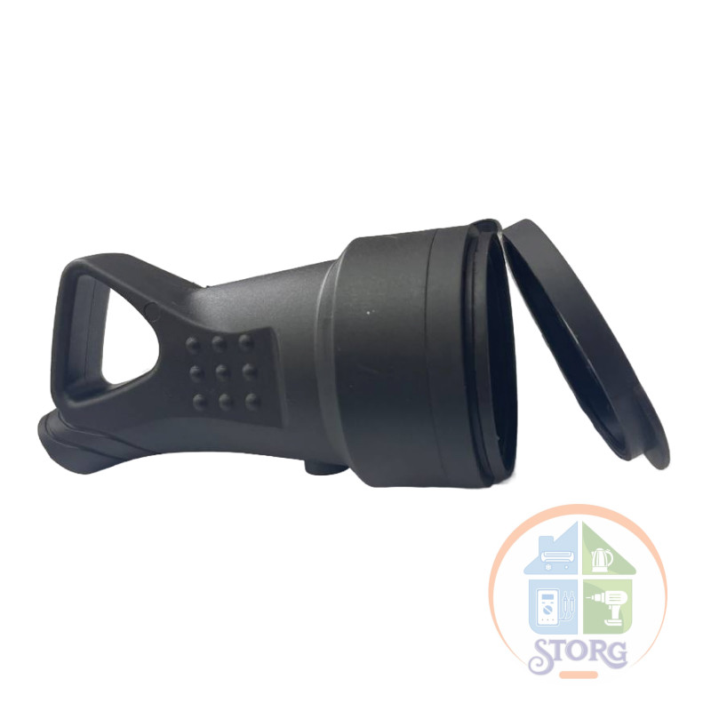 Штепсельное гнездо YK415P с заземлением каучуковая 250V/16A (черный) (20шт)