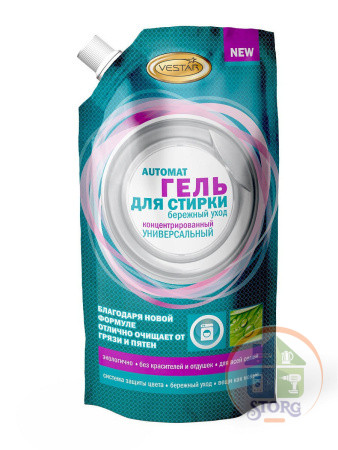 Гель для стирки Вестар д/пак 1,2л, Цветные ткани (4)