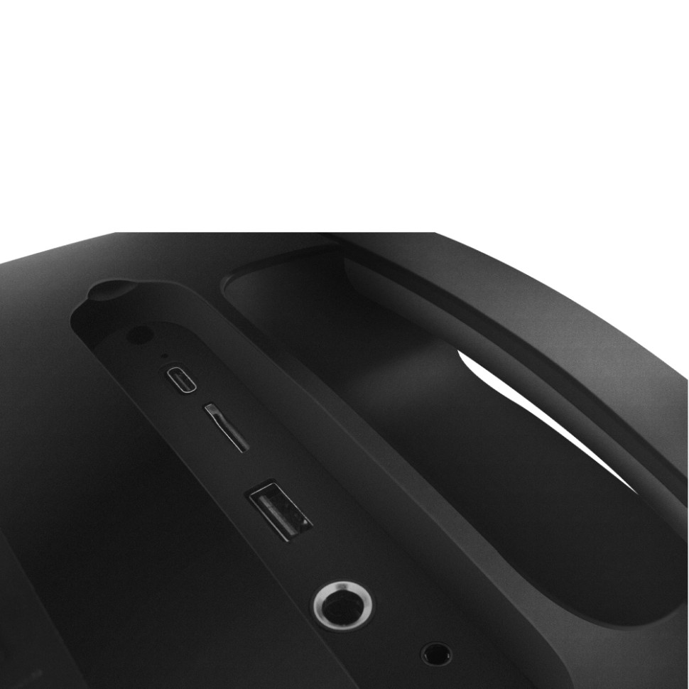 Портативная Bluetooth колонка SVEN PS-555 (Черный, 65Вт (RMS), USB, microSD, пульт, микрофон)