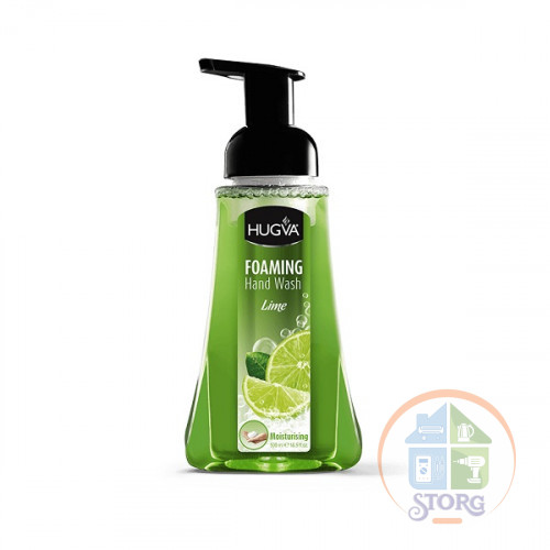 Пенка для мытья рук HUGVA LIME 500 мл. зеленный ( 12шт )