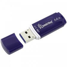 Флеш-накопитель USB  64GB  Smart Buy  Crown series USB3.0 (white/blue/black)