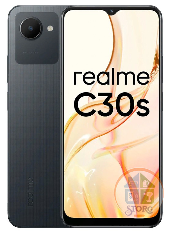 Смартфон Realme C30S 2/32Gb Black,8x(1.6 ГГц), 2 SIM, IPS, 1600x720, камера 8 Мп, 4G, GPS, 5000 мА*ч