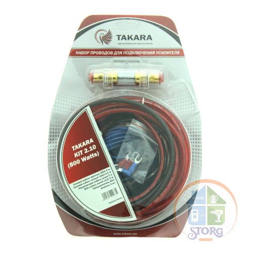 Набор проводов для усилителя TAKARA KIT-2.10