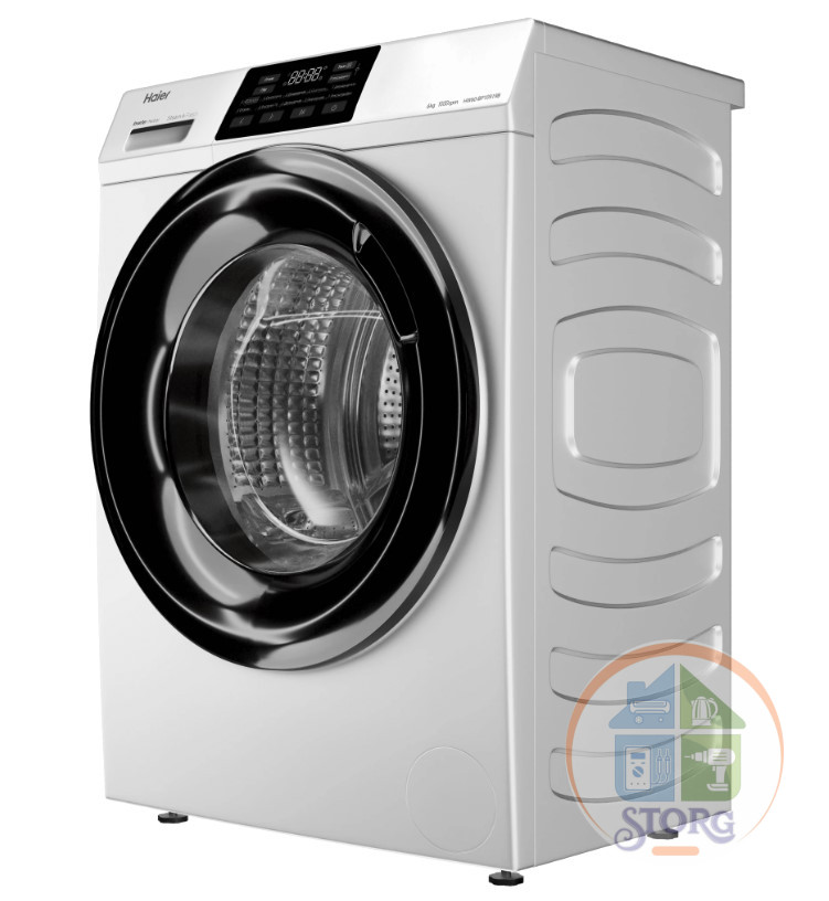 Стиральная машина Haier HW60-BP10919B 6 кг, 1000об/мин, Инверторный мотор , Пар