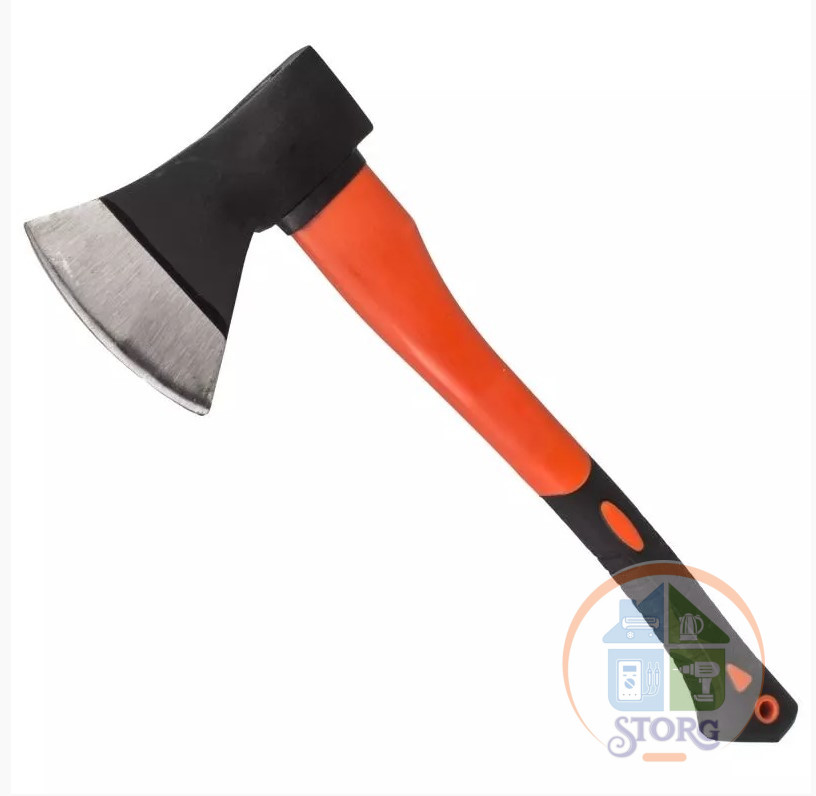 Топор кованый 1000 гр X-PERT XP-AX1001 с фиберглассовым топорищем