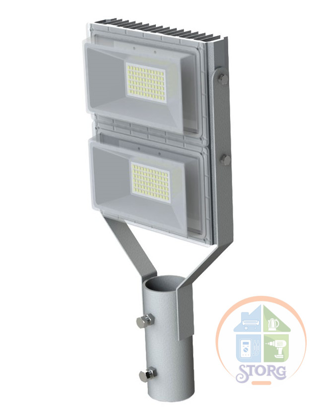 Светодиодный консольный светильник GLANZEN PRO-0015-150-k столбовой