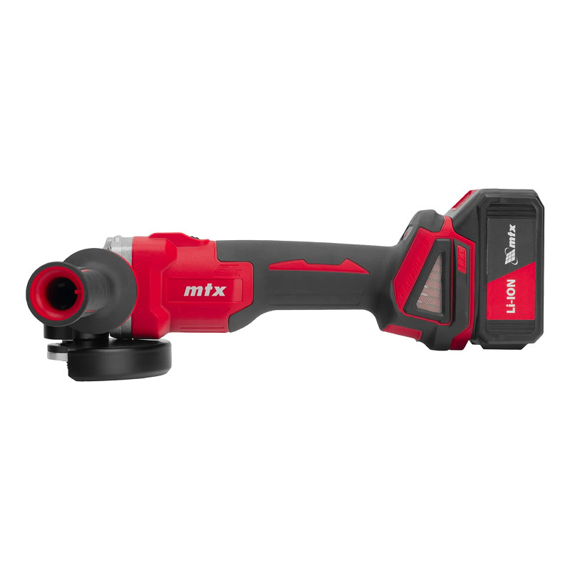Машина угловая шлифовальная MTX аккумуляторная бесщеточная AGB-BL-20-125, Li-Ion, 20В