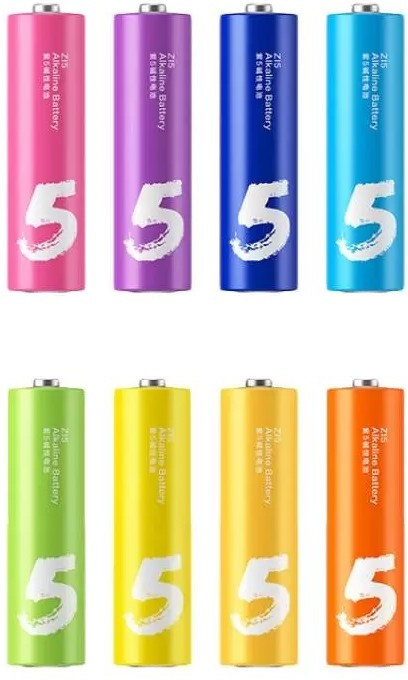 Батарейка Xiaomi CUKTECH AA B05 batteries LR-06 (8шт упаковка)  ALKALINE