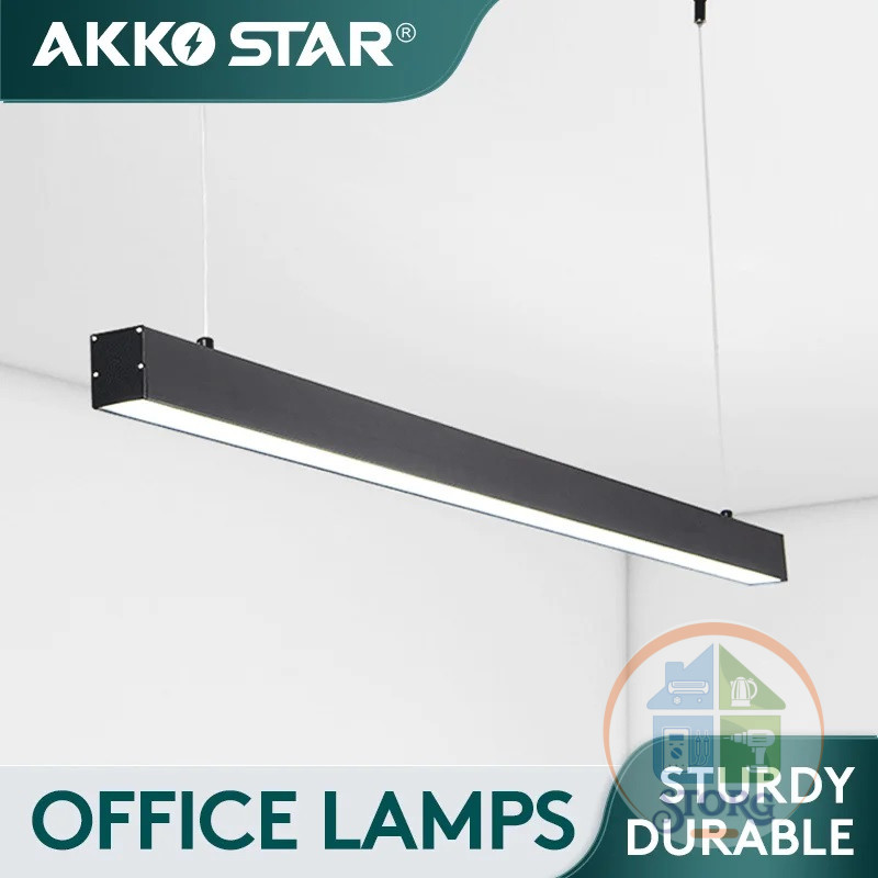 Светильник линейный светодиодный офисный подвесной AKKOSTAR 120W (4000K) 1200х300х40мм