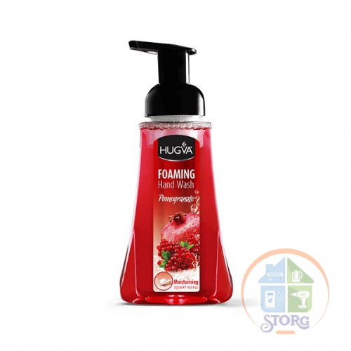 Пенка для мытья рук HUGVA POMEGRANATE 500 мл. красный ( 12шт )