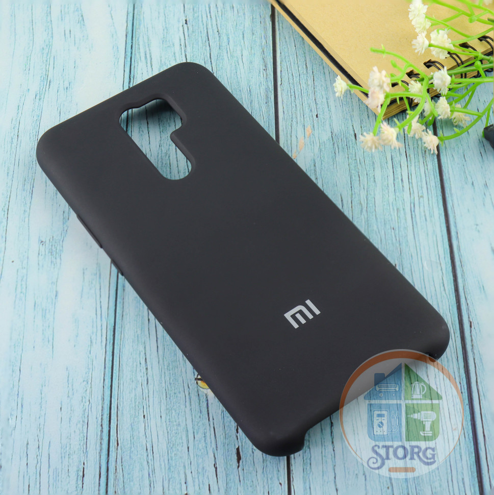 Чехол Silicone case для Xiaomi Redmi 9 Black (18)