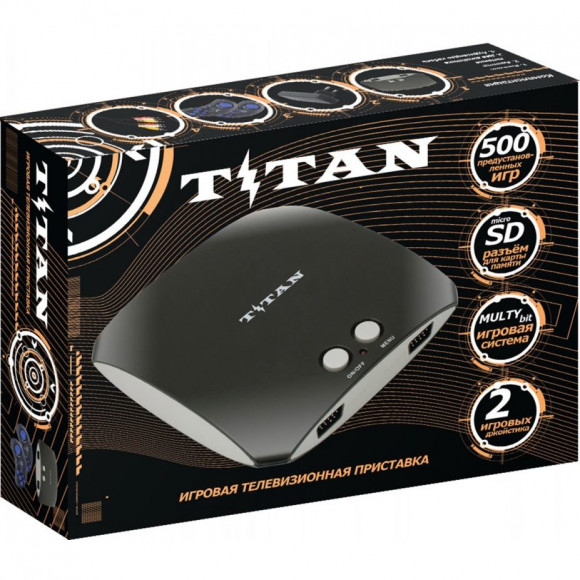 Игровая приставка SEGA Magistr Titan 3 черный (500 игр) (SD до 32 ГБ) [ConSkDn66] (гар.ср.30дней)