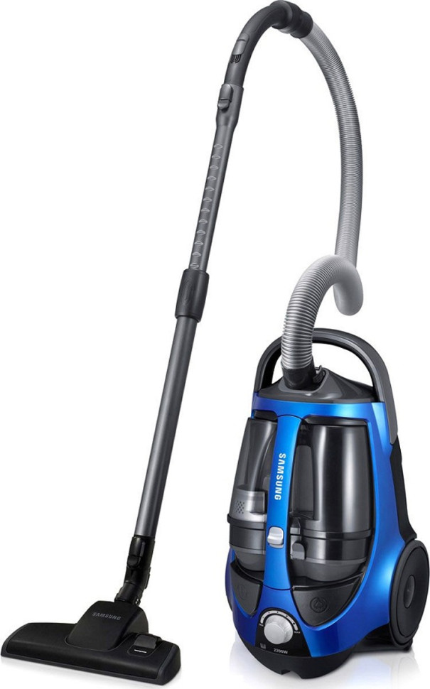 Пылесос SAMSUNG VCC8836V36/XEV (Синий/Черный;Объем резер. 2л;Мощность 2200Вт;Мощн.всас.380Вт;Цикл.ф)