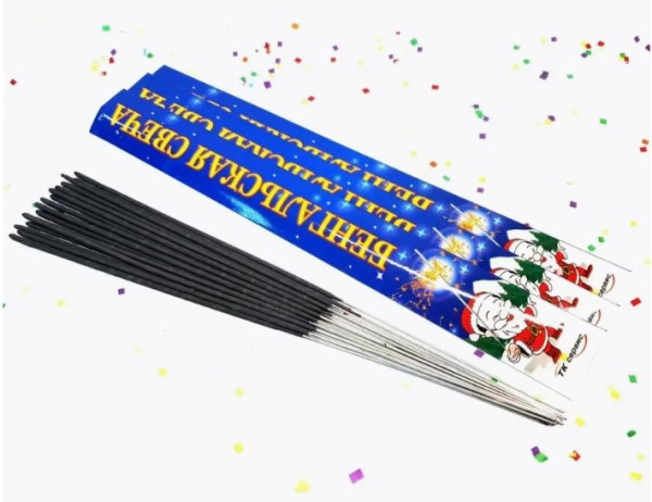 Бенгальские огни ТК Сервис 25см ( уп.8шт )