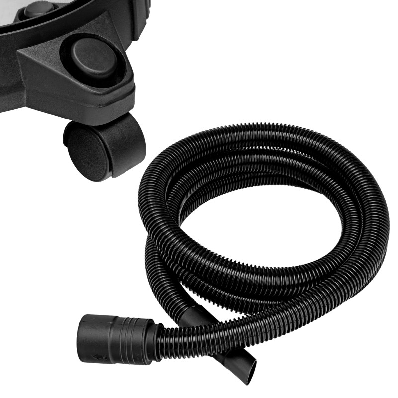 Пылесос строительный  Denzel RVC30, 1400 Вт, бак 30 л, шланг 3 м, розетка с автосинхр.