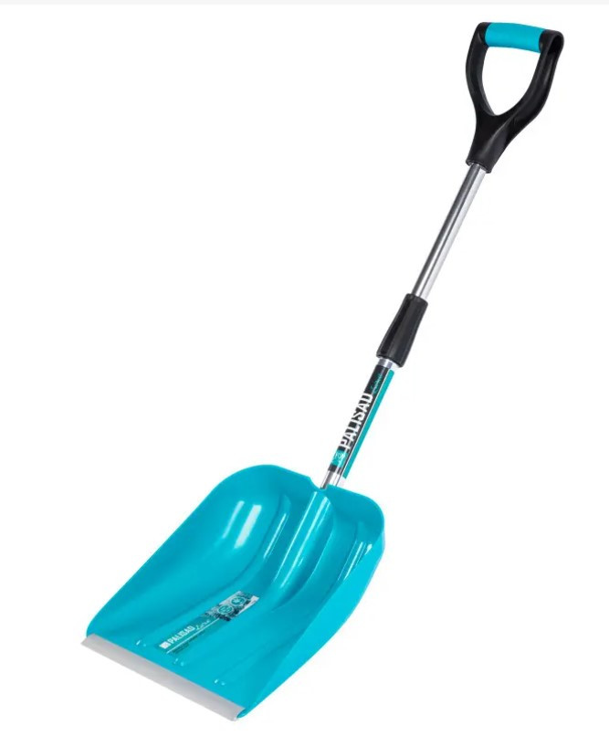 Лопата для уборки снега LUXE пластиковая 270х310х760-960 мм, телескопический черенок Palisad