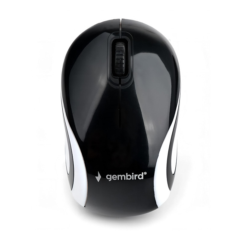 Мышь беспроводная Gembird MUSW-610 черный, 1200 dpi, радиоканал, USB, кнопки - 3