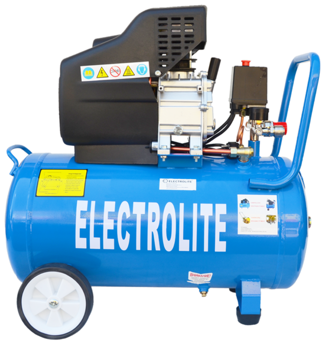 Компрессор масляный коаксиальный ELECTROLITE 320/50 (50л, 2,2кВт, 320л/мин, 8бар, 220В, поршневой) Компрессор масляный коаксиальный ELECTROLITE 320/50 (50л, 2,2кВт, 320л/мин, 8бар, 220В, поршневой)