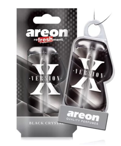 Ароматизаторы для автомобиля AREON "REFRESHMENT LIQUID X-Ver: Black Crystal