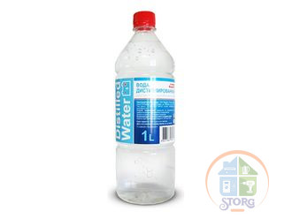 Вода дистиллированная STORG NEW / 1 л /