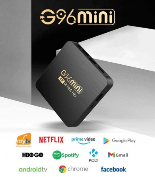 Андроид ТВ приставка H96 MAX 4G G96mini TV BOX Allwinner H313 ОЗУ/ПЗУ 2G+16G 2.4G WiFi Android 10.0