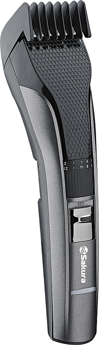 Машинка для стрижки SAKURA SA-5178DG Li-Ion аккум, USB зарядка, среза волос 1-20 мм