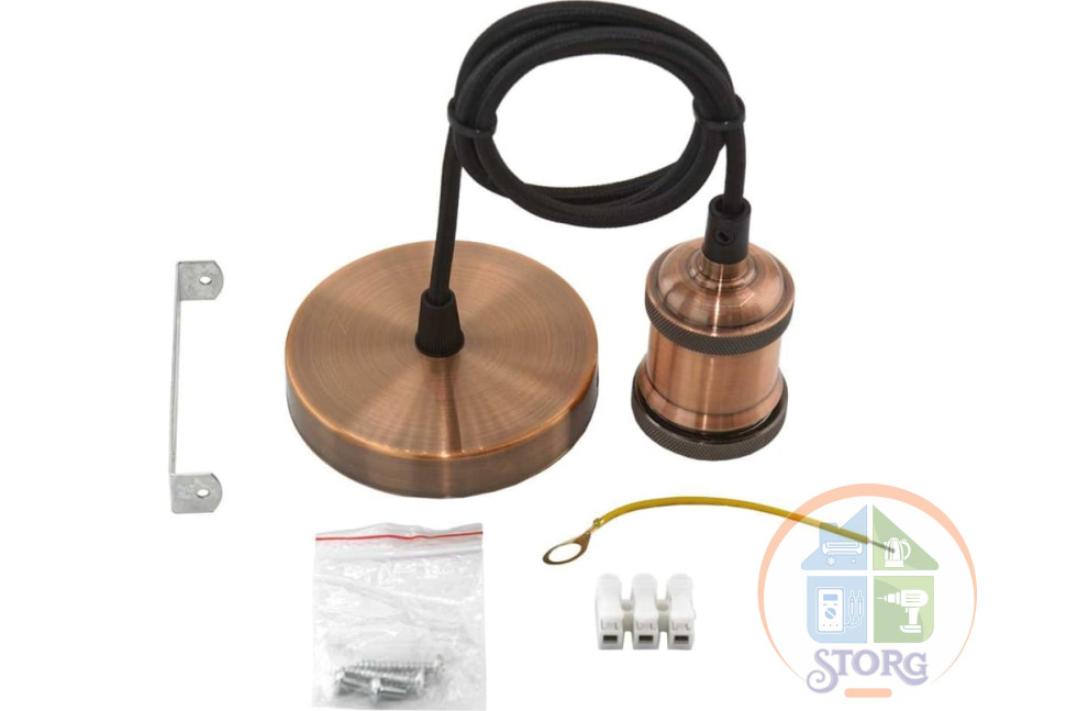 Светильник подвесной GLANZEN RPD-0003-brass