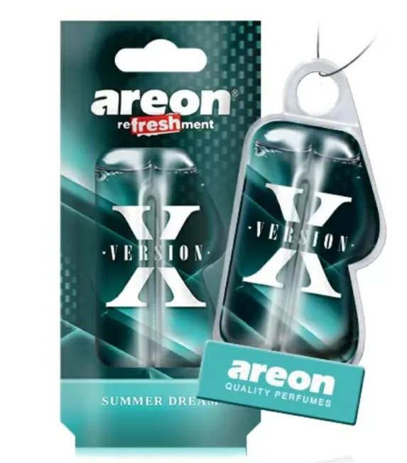 Ароматизаторы для автомобиля AREON "REFRESHMENT LIQUID X-Ver: Summer Dream
