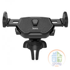 Автодержатель Hoco CA39 Triumph air outlet semi-automatic in-car holder (black)