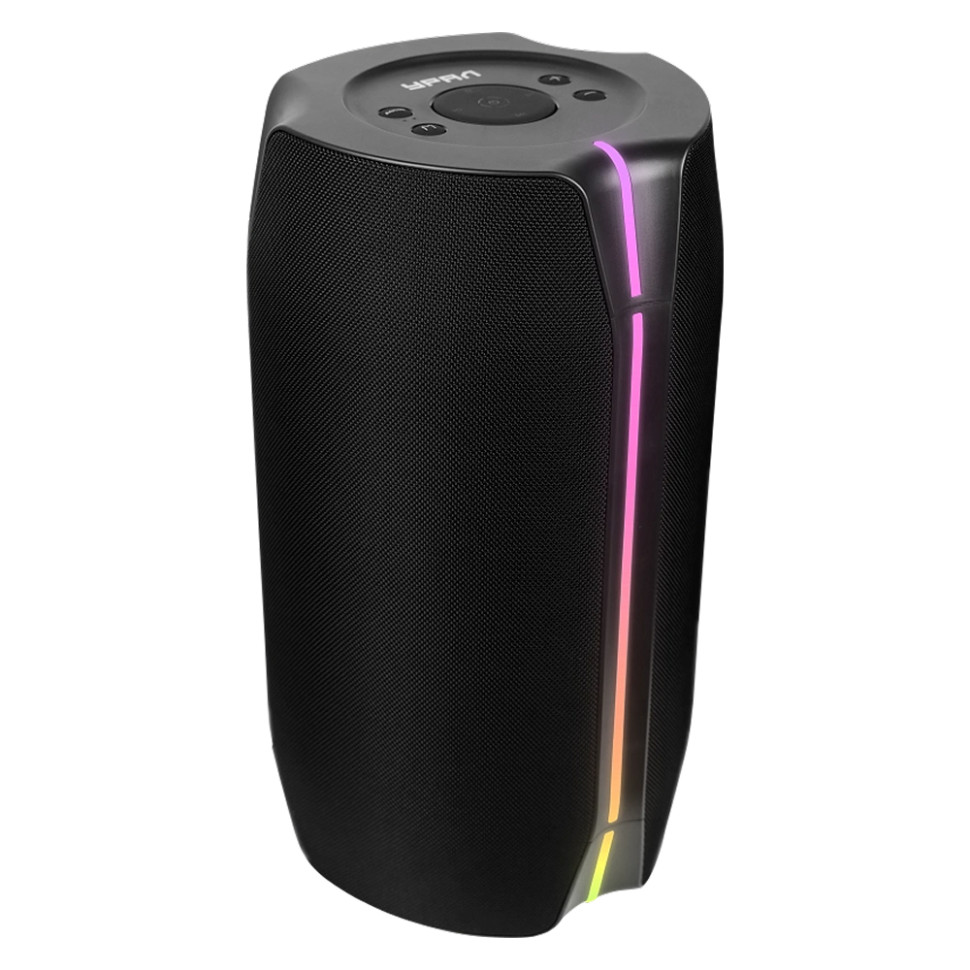 Портативная Bluetooth колонка Ural Болт 45х20 (Черный, 450W, 2.0BT/3.5Jack/USB-C, микрофон, 8000mAh)