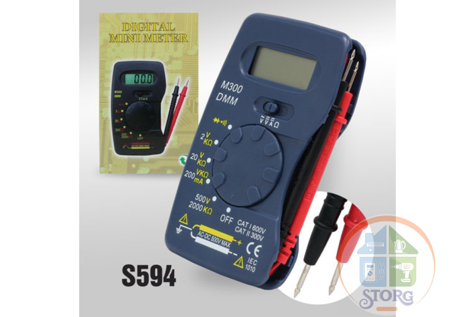 Мультиметр цифровой мини LIVE-POWER M300