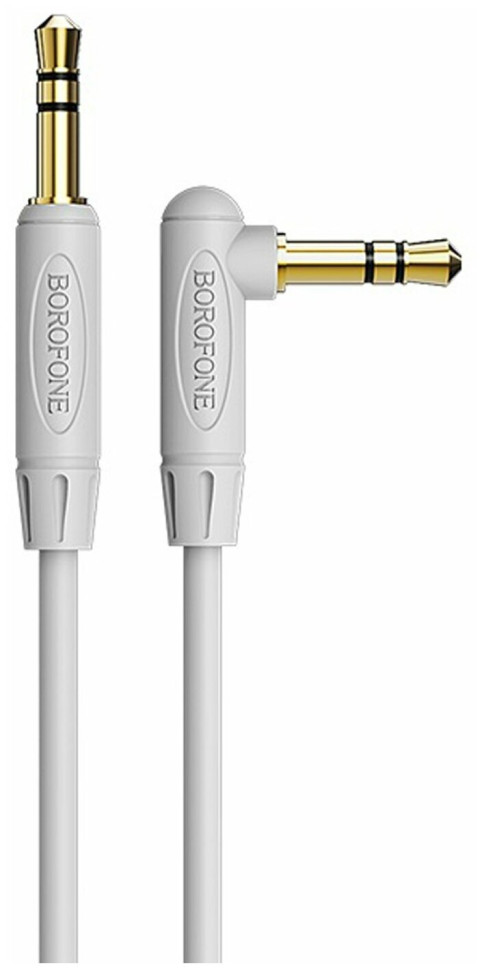 Кабель AUX Borofone BL4 audio cable (L=2M) (grey)
