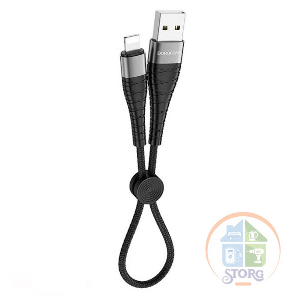 Кабель USB Borofone BX32 Munificent for Type-C L=0.25M (black)
