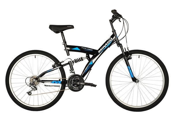 Велосипед MIKADO 26SFV.EXPLORER.18BK2 черный 154861