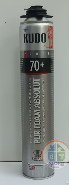 Пена монтажная KUDO PROFF 70+ / 920 г / KUDO KUPP10S70+