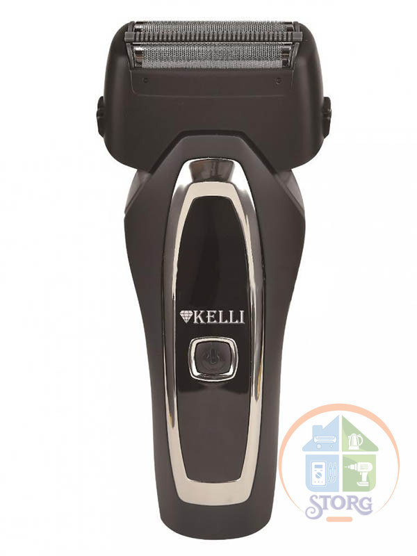 Электробритва KELLI KL-7013,роторная,сухое бритье,1 головка,аккумуляторная
