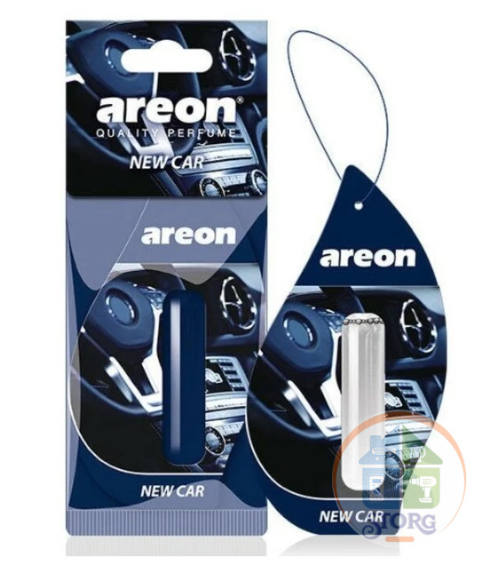 Ароматизаторы для автомобиля "AREON  LIQUID" 5 ml NEW CAR