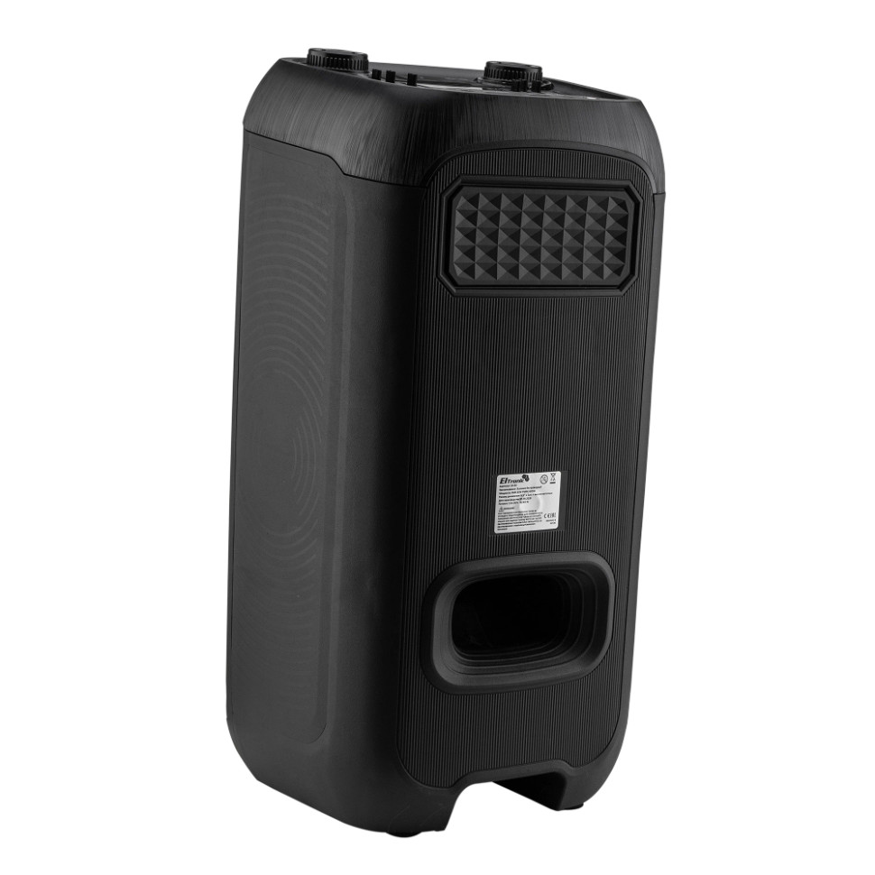 Портативная Bluetooth колонка 06" ELTRONIC (20-92 DANCE BOX 600) динамик 2шт/6.5", +2 микрофона, TWS