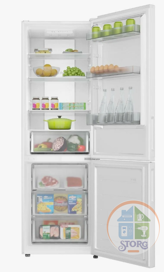 Холодильник Candy COMBI CFN6200W, 334 л, Circle Fresh, Total NoFrost, 200×59,5×59 см ( Haier corp.)