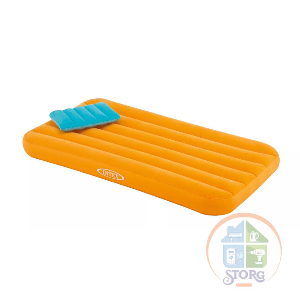 Кровать надувная INTEX 66803, 3-10 лет, 2 цвета, 88см x 1,57м x 18см