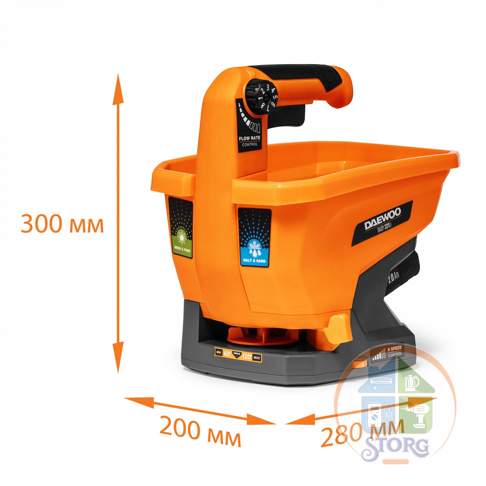 Сеялка аккумуляторная DASP 321Li SET DAEWOO