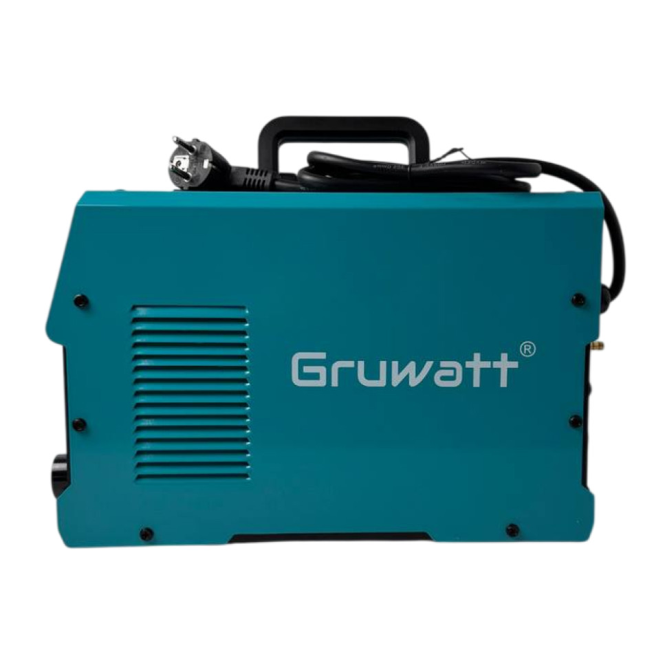 Сварочный аппарат инверторный GRUWATT GW-220X, 3в1, 20-220А, горячий старт, форсаж дуги, антиприлипание, термозащита