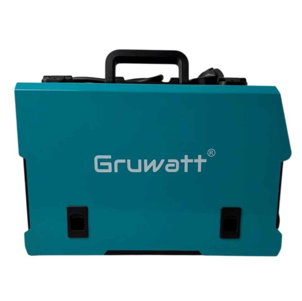 Сварочный аппарат инверторный GRUWATT GW-220X, 3в1, 20-220А, горячий старт, форсаж дуги, антиприлипание, термозащита