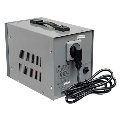 Стабилизатор напряжения релейный Ресанта АСН-2000/1-Ц 63/6/4 (2кВт, 140-260В, 12 мес гарантия)